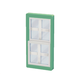 Aquamarine Sash window