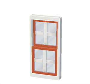 Red Sash window