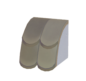 Beige Scale awning