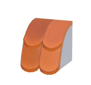 Orange Scale awning