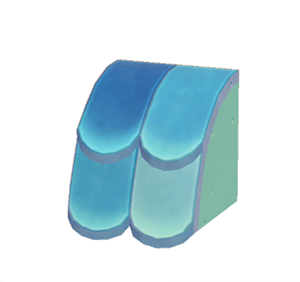 Aquamarine Scale awning