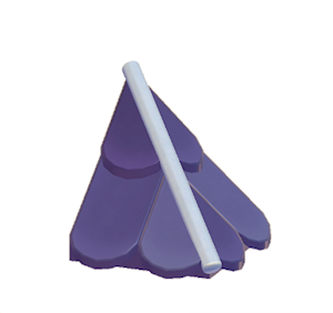 Plum Scale hipped roof