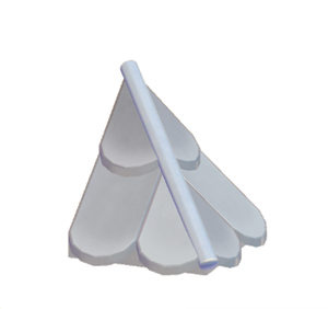 White Scale hipped roof