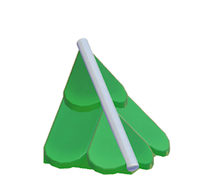 Green Scale hipped roof