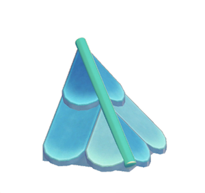 Aquamarine Scale hipped roof