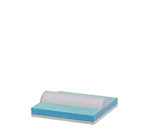 White Scale roof decoration