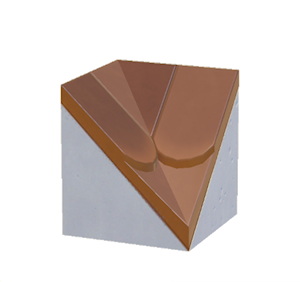 Brown Scale roof valley