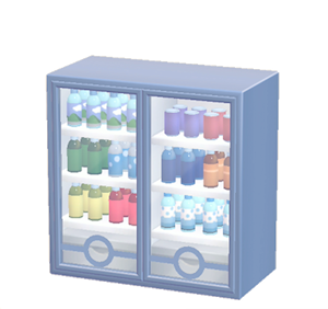 Cyan Shop fridge