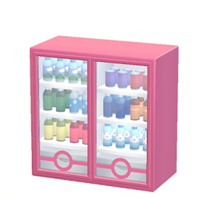 Rose Shop fridge
