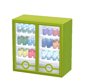 Lime Shop fridge