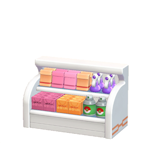 Rose Shop shelf