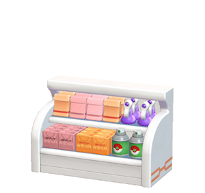 Pink Shop shelf