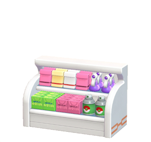 Rose Shop shelf
