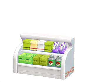 Lime Shop shelf