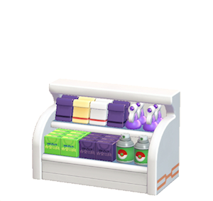 Plum Shop shelf