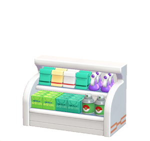 Aquamarine Shop shelf