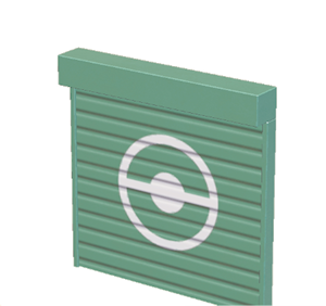 Aquamarine Shutter