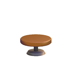Brown Side table