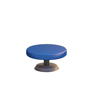 Navy Side table