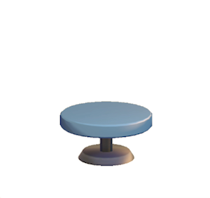 Gray Side table