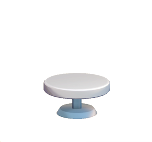 Gray Side table