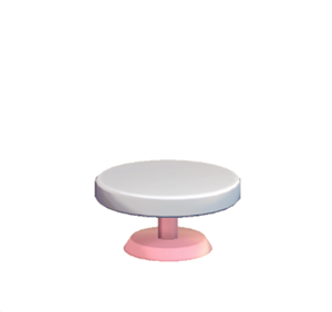 Pink Side table