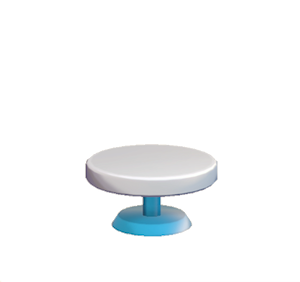 Blue Side table