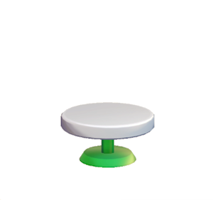 Green Side table