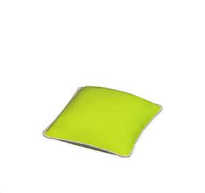Lime Simple cushion