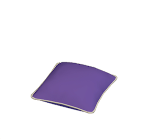 Plum Simple cushion