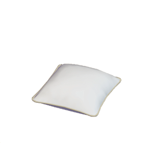 White Simple cushion