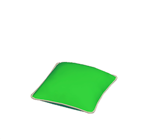 Green Simple cushion
