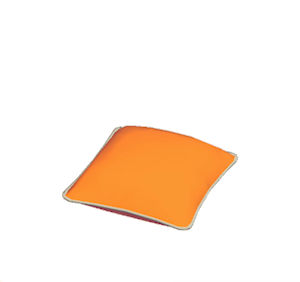 Orange Simple cushion