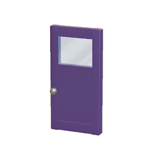 Plum Simple door
