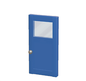Navy Simple door