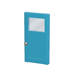 Blue Simple door