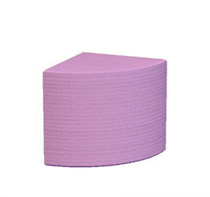 Purple Simple pillar quarter