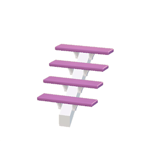 Purple Sleek steps