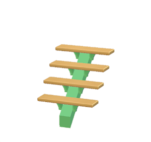 Green Sleek steps