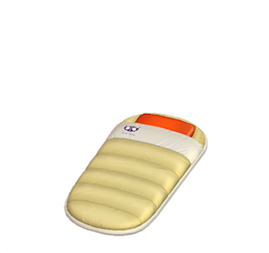 White Sleeping bag