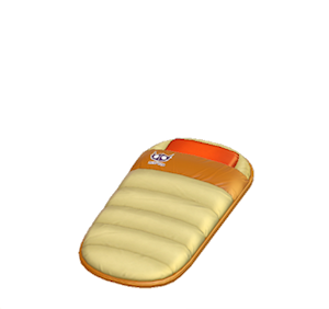 Orange Sleeping bag