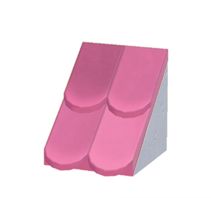 Rose Sloped scale roof
