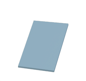 Cyan Sloped tent roof