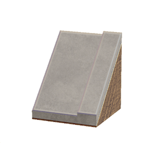 White Sloped tiled roof