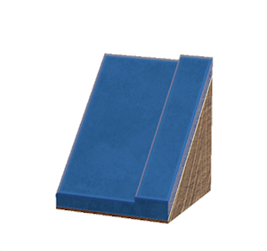 Blue Sloped tiled roof