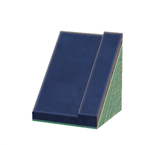 Aquamarine Sloped tiled roof