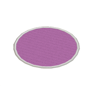Purple Small round rug