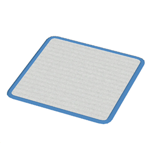 Blue Small square rug