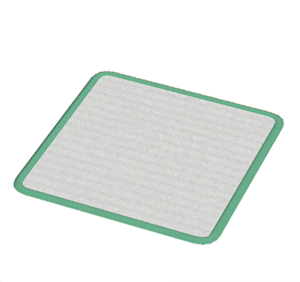 Aquamarine Small square rug