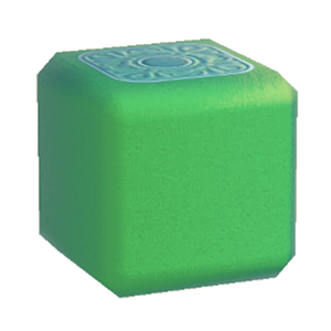 Green Soft carpeting